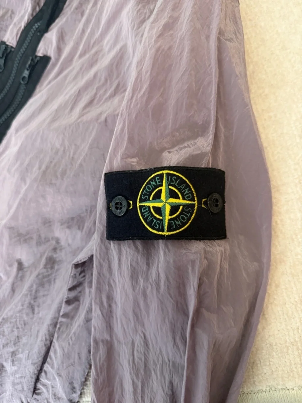 Stone Island Nylon Metal Overshirt Lilac